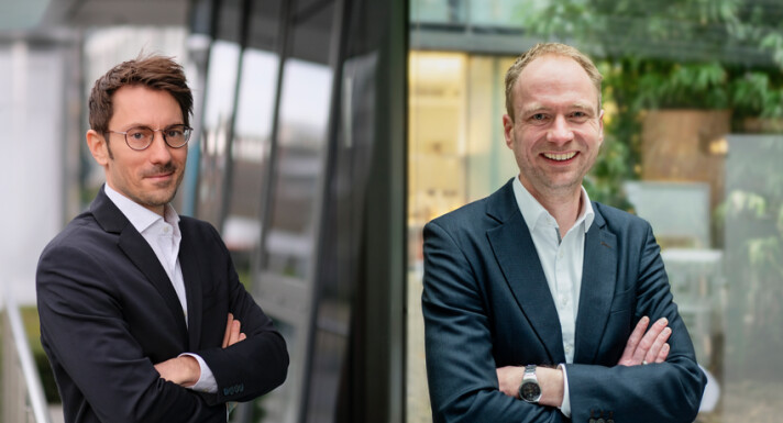 Statkraft-Experten: Klaas Bauermann (links) und Patrick Koch im Gespräch.