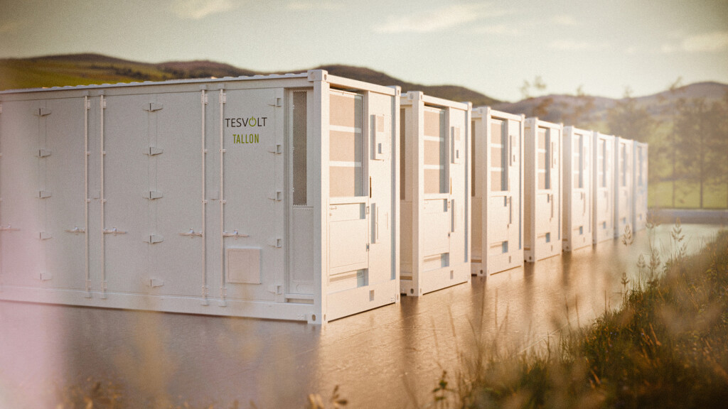 Batteriespeicher Tallon: Der Speichercontainer soll Batterieparks und Co-Location-Projekte durch seine Steuerung und Wechselrichter besser gegen Cyberangriffe absichern.