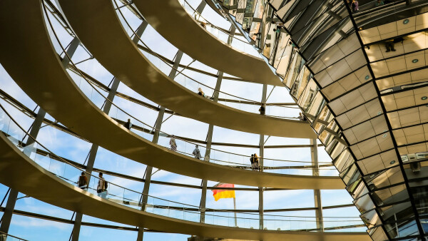 Reichstagskuppel von Innen