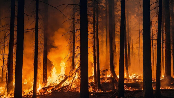 Waldbrand: Nicht nur die Häufigkeit, sondern auch die Intensität der Katastrophen nehmen zu.