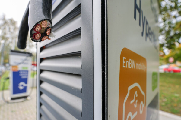 Hier waren Kriminelle am Werk.