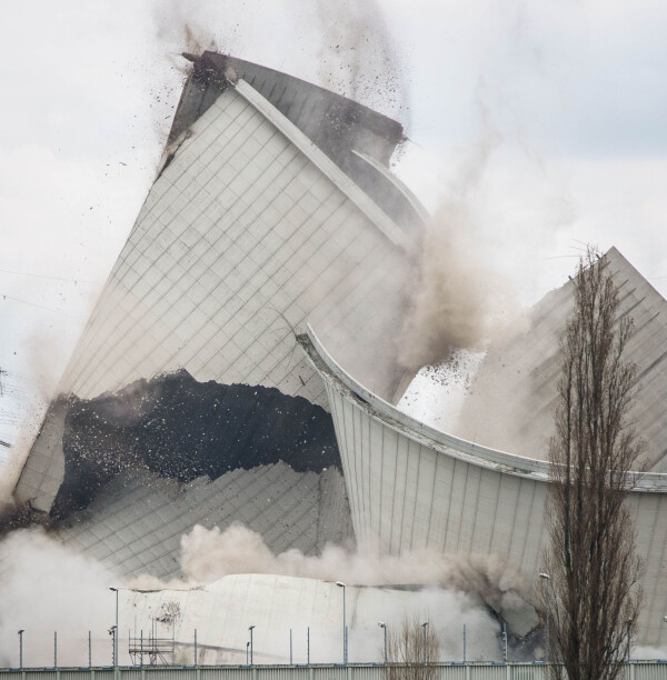 Die ersten Türme wurden 2023 abgerissen. (Archivbild)