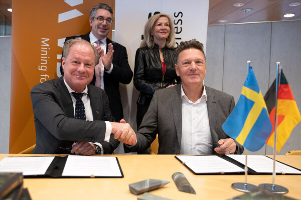 Der schwedische Kupferminenkonzern Viscaria liefert den Rohstoff künftig an den deutschen Produzenten Aurubis.