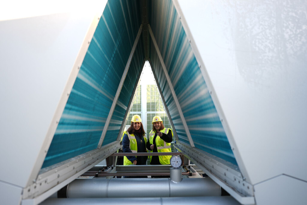 Die JVA Billwerder wird künftig mit Hilfe von Wärmepumpen beheizt.