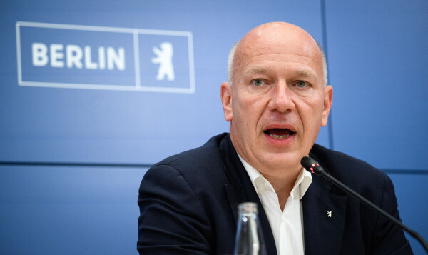 Der Regierende Bürgermeister Kai Wegner (CDU) verurteilt den Anschlag auf Berlins Stromversorgung. (Archivbild)