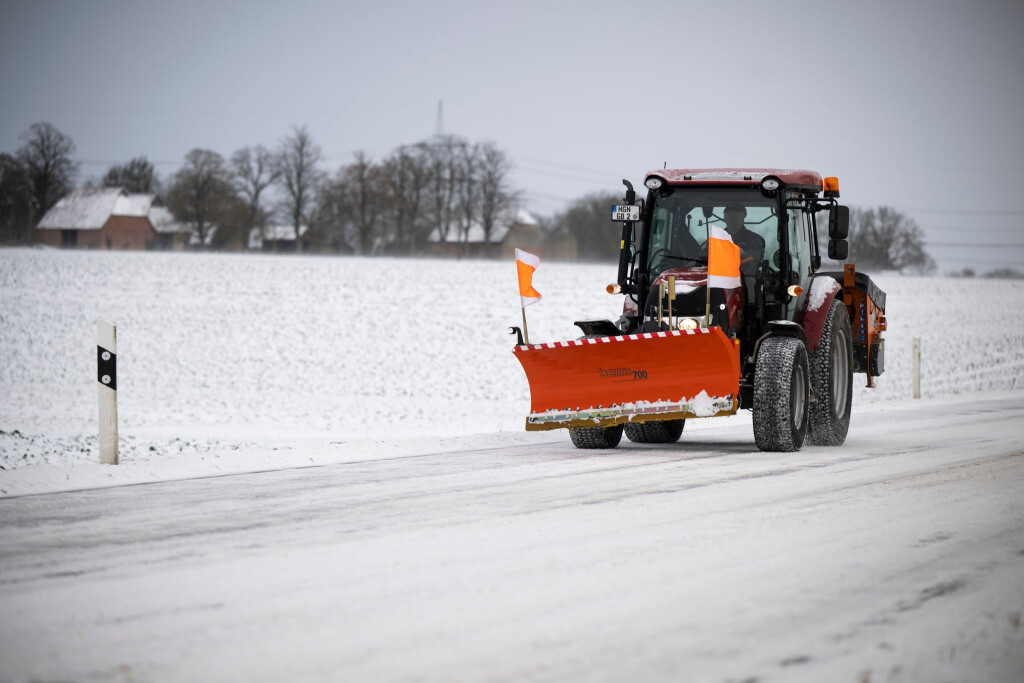 Gerade für den Südwesten von MV hatte der DWD vor Schneeverwehung gewarnt.