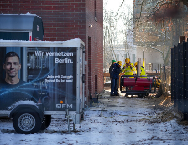 Die Nacht verlief nach Angaben von Stromnetz Berlin ohne Zwischenfälle.