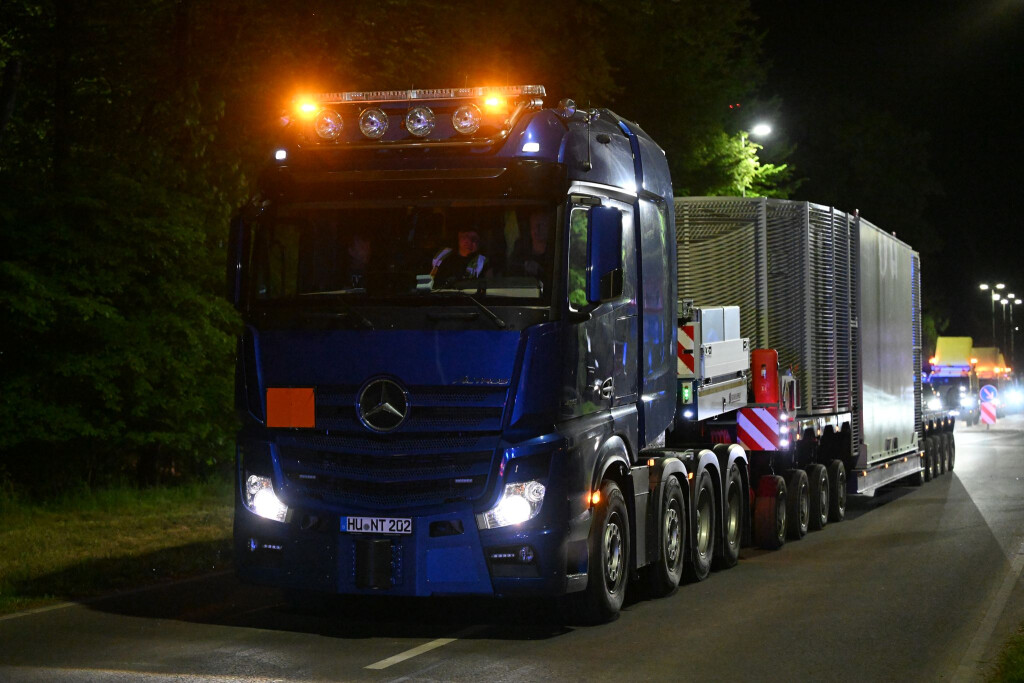 In der Nacht auf Mittwoch ist ein weiterer Atommülltransport durch Nordrhein-Westfalen gefahren.