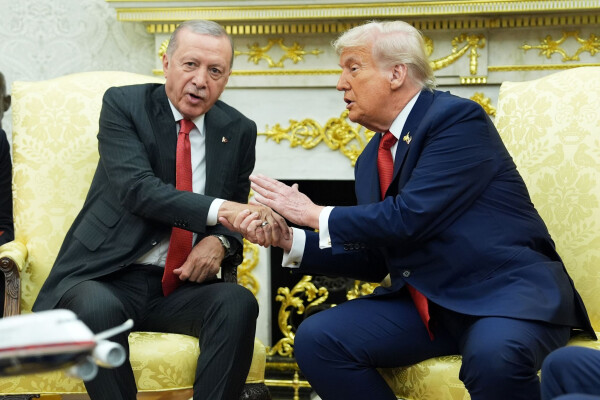 Es ist der erste Besuch für Erdogan im Weißen Haus seit 2019