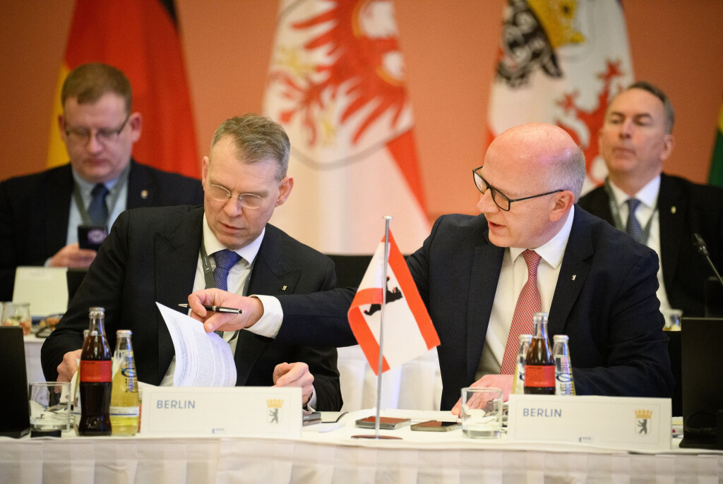 Berlin hat aktuell den Vorsitz der Ministerpräsidentenkonferenz-Ost.