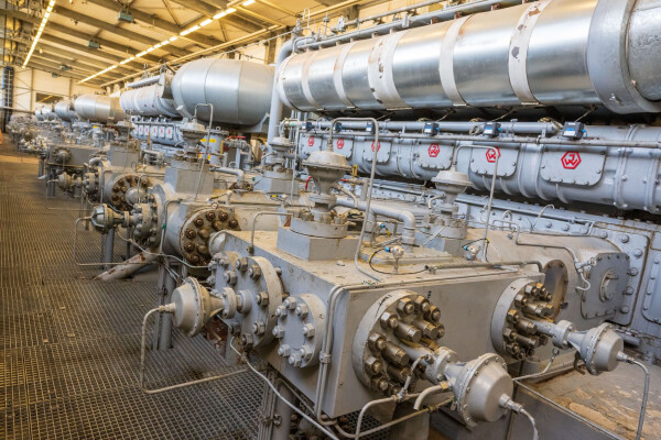 Derzeit sind die Gasspeicher fast leer - Bayern fordert vom Bund die Einrichtung einer nationalen Gasreserve, um einen Versorgungsmangel zu verhindern. (Illustration)