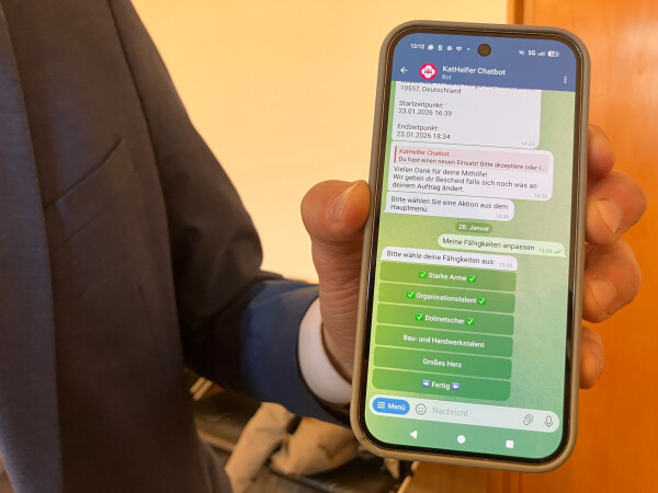 In Krisen- und Katastrophenfällen soll die Anwendung KatHelfer dabei helfen, den Einsatz freiwilliger Helfer zu koordinieren.