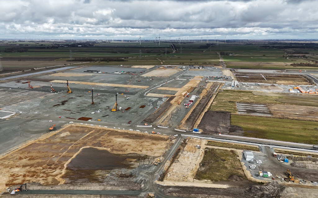 Was wird aus der Baustelle des insolventen Batterieherstellers Northvolt bei Heide? (Archivbild)