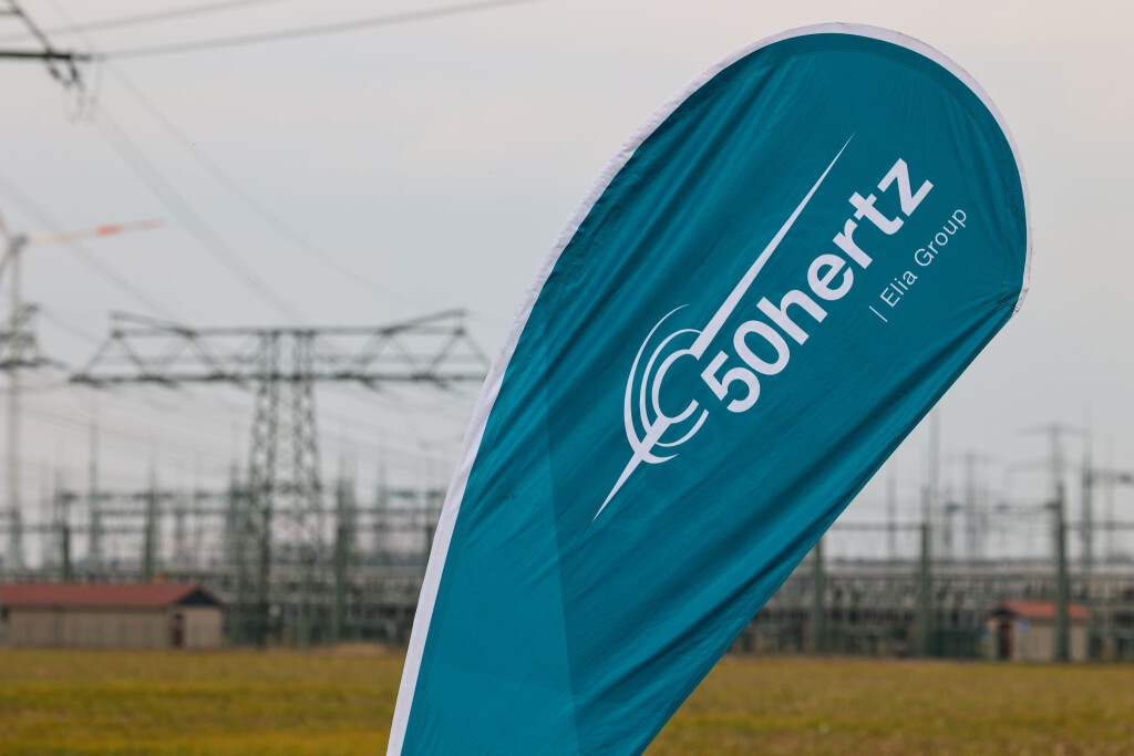 Mit einer neuen Freileitung durch Sachsen, Sachsen-Anhalt und Thüringen des Netzbetreibers 50Hertz kann rund 40 Prozent mehr Strom transportiert werden. (Archivbild)