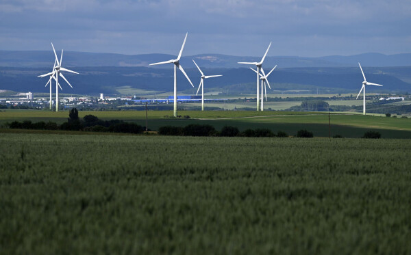 Windräder liefern in Thüringen den größten Anteil im Strommix.  (Archivbild)