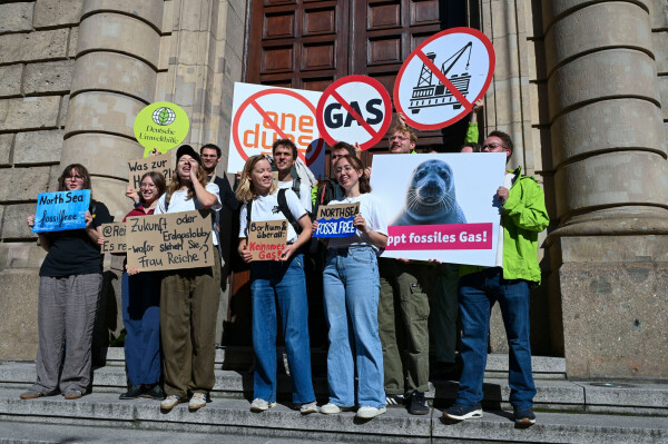 Fridays For Future und die Deutschen Umwelthilfe planen ein Protestcamp gegen die anstehenden Gasbohrungen vor der Nordseeinsel Borkum.