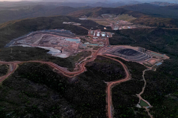 In dieser Mine in Brasilien werden seltene Erden gefördert. Weltweit liegt ein Großteil der Produktion allerdings in chinesischer Hand. (Archiv)