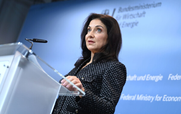 Wirtschaftsministerin Reiche in Berlin.