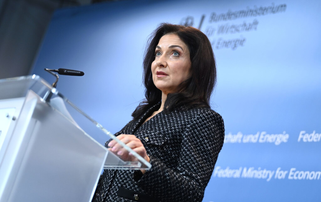 Wirtschaftsministerin Reiche in Berlin.